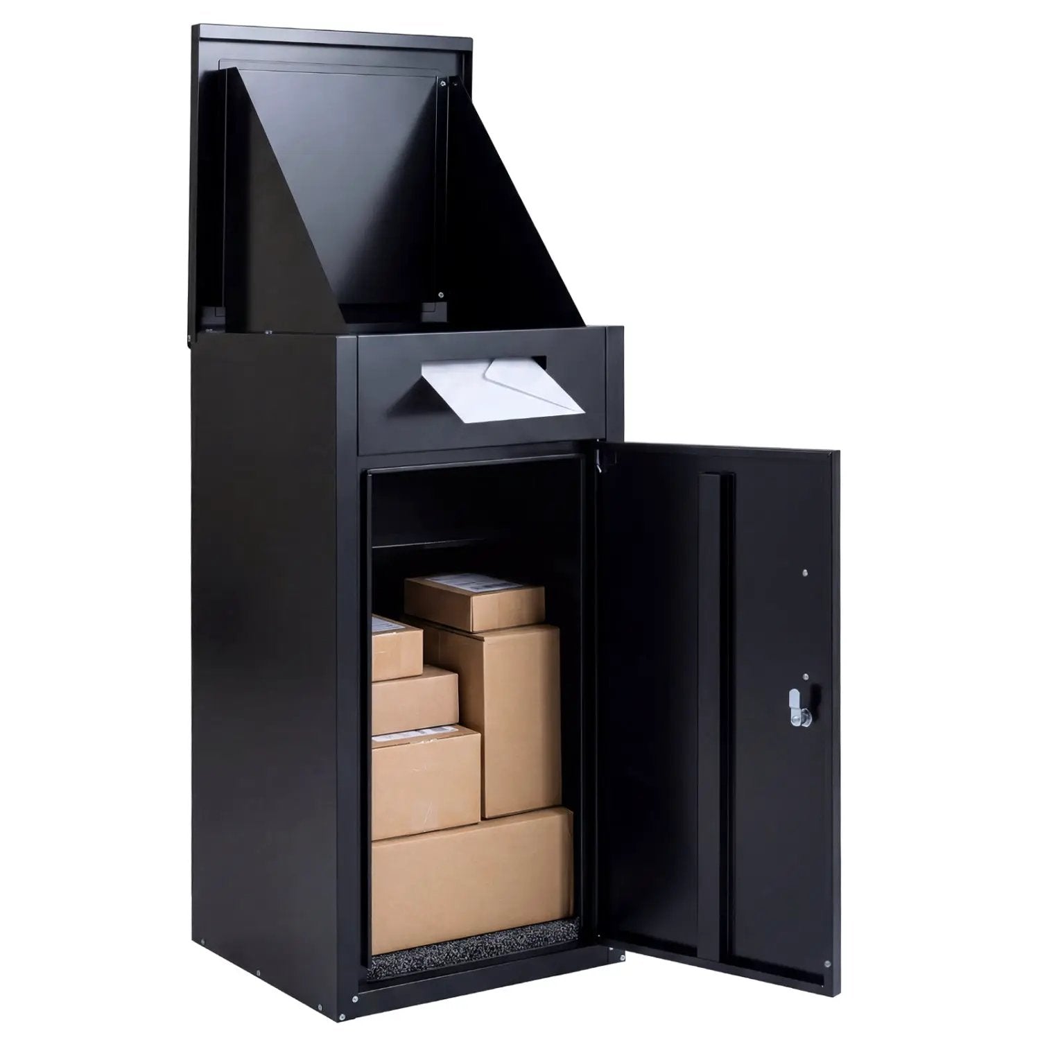 Package Delivery Box with Anti-Theft Board and Lockable Door by DirectDeals