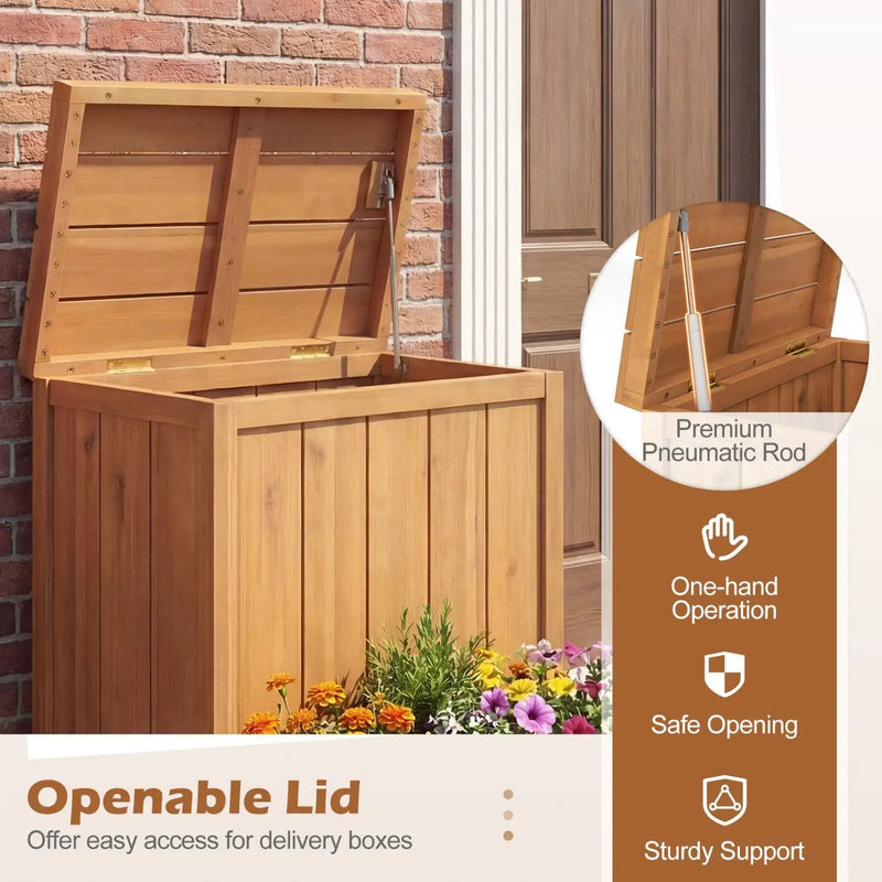 Package Delivery Box with Planter Box for Pool Accessories and Garden Tools by DirectDeals