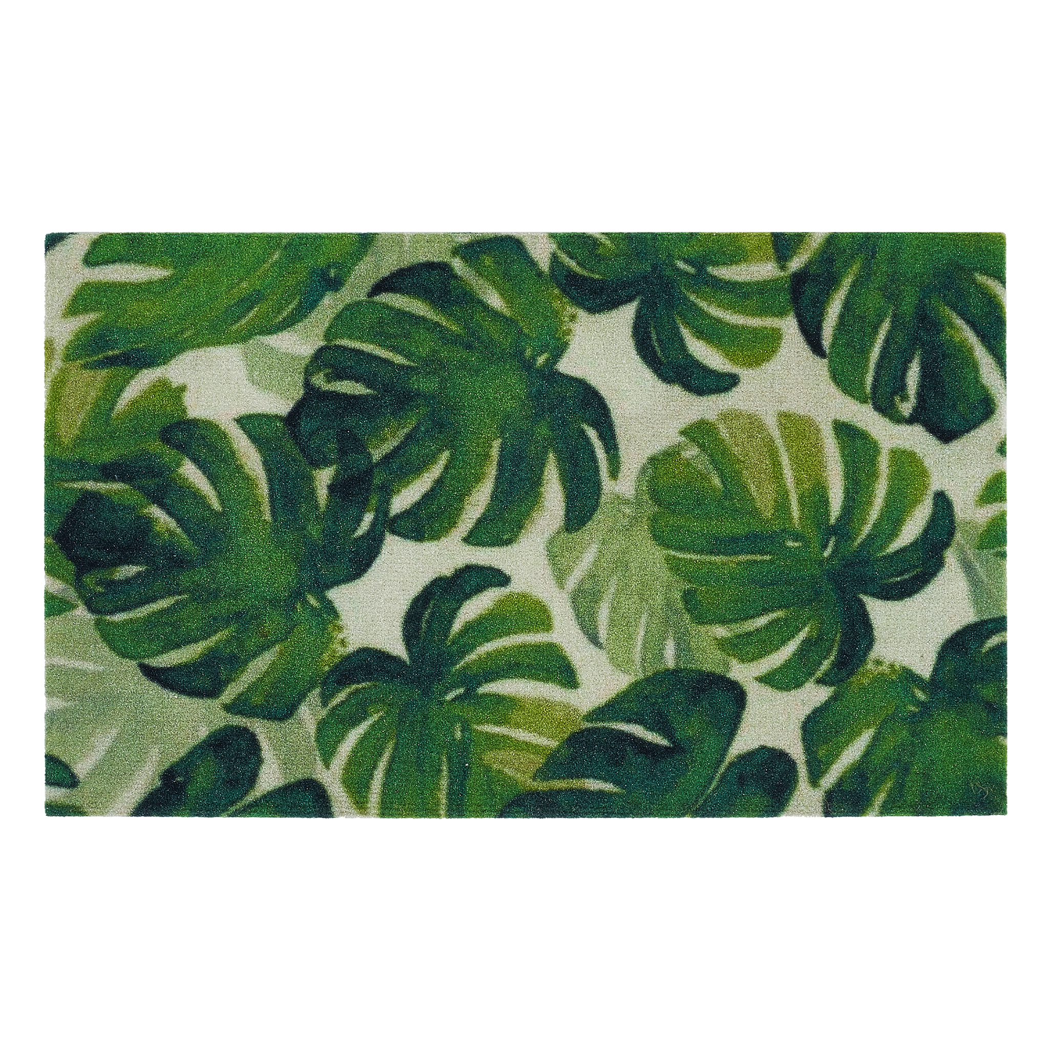 Panama Green Outdoor Doormat – 18" x 30" Non-Slip, Nylon by Fab Habitat