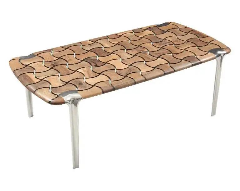 Patch Epoxy Resin Dining Table by Gizz