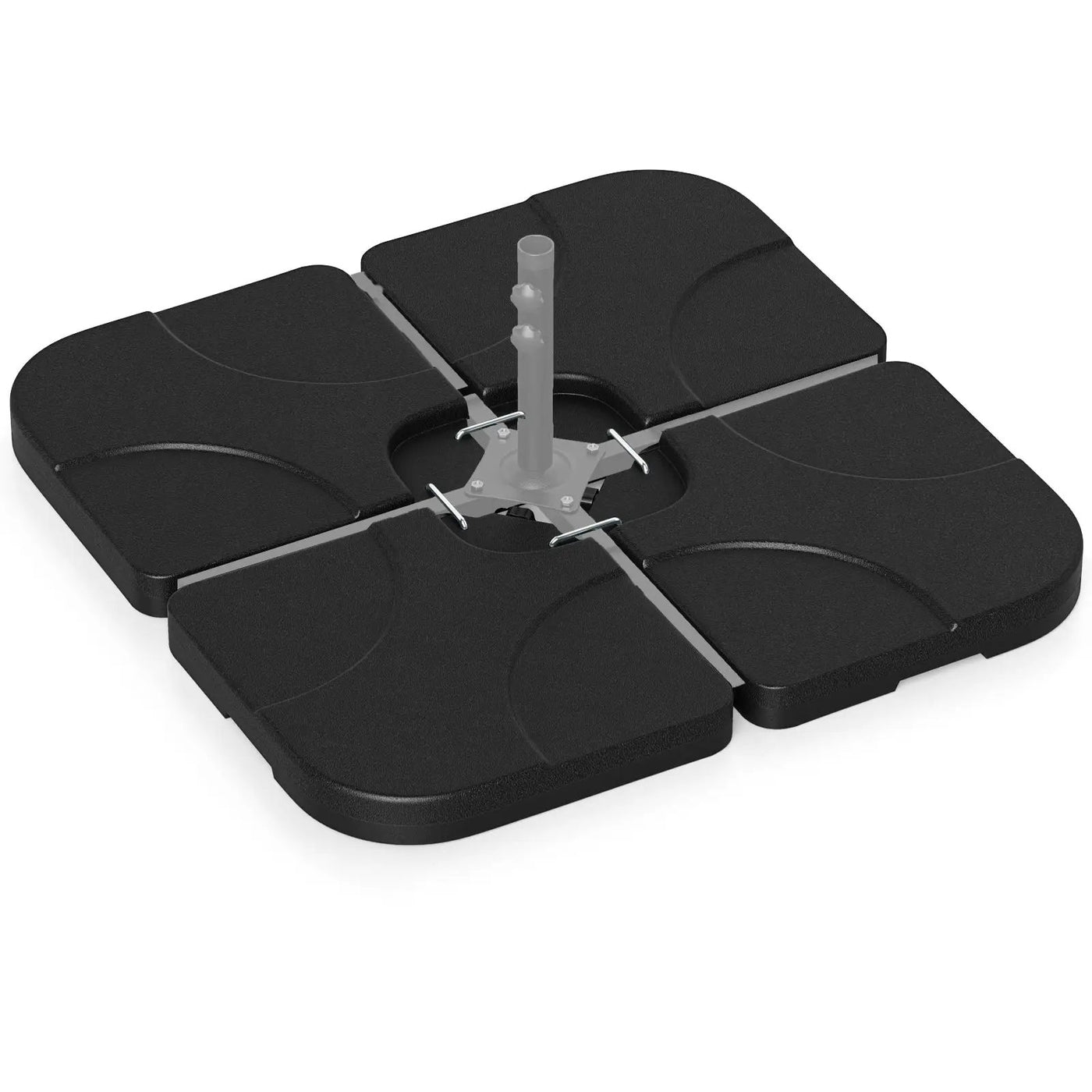 20 Inch Patio Offset Water Filled Plate Umbrella Base Sand by DirectDeals
