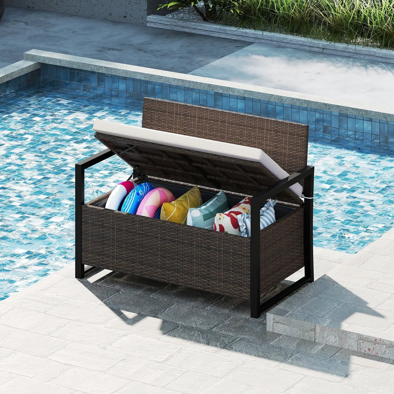 Patio Storage Bench by DirectDeals