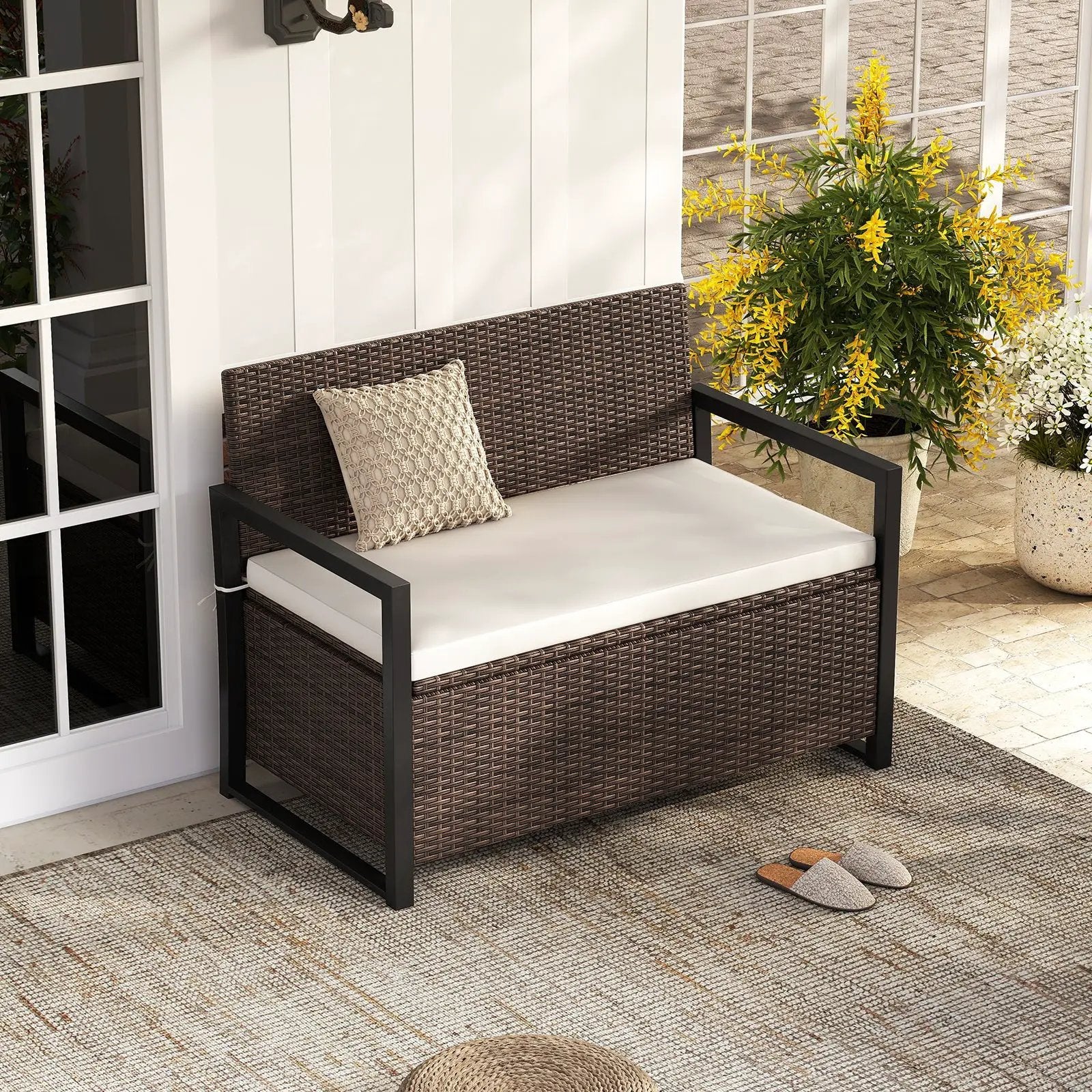 Patio Storage Bench by DirectDeals