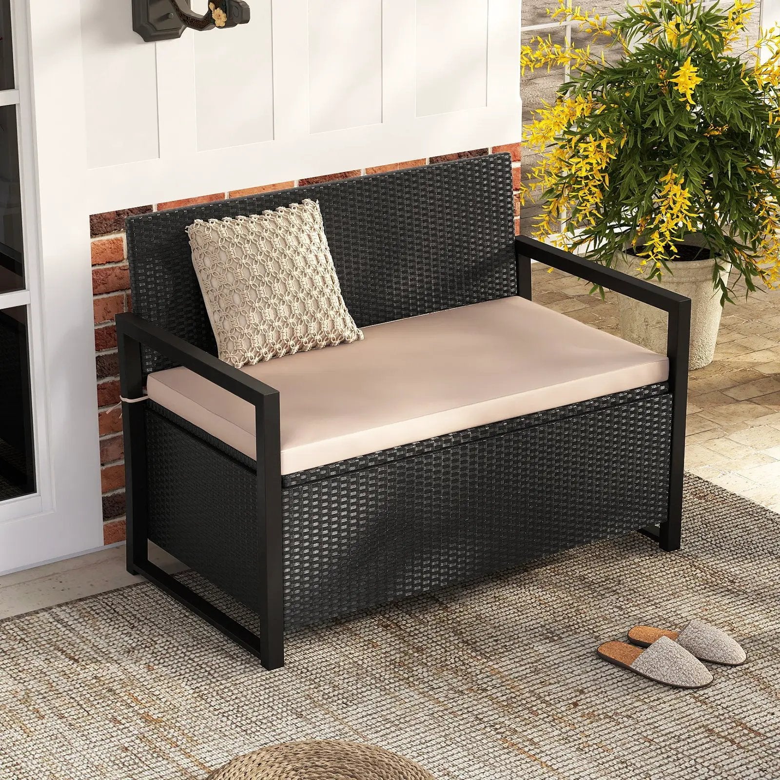 Patio Storage Bench by DirectDeals
