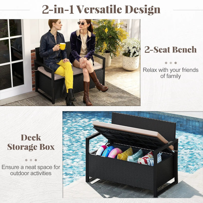 Patio Storage Bench by DirectDeals