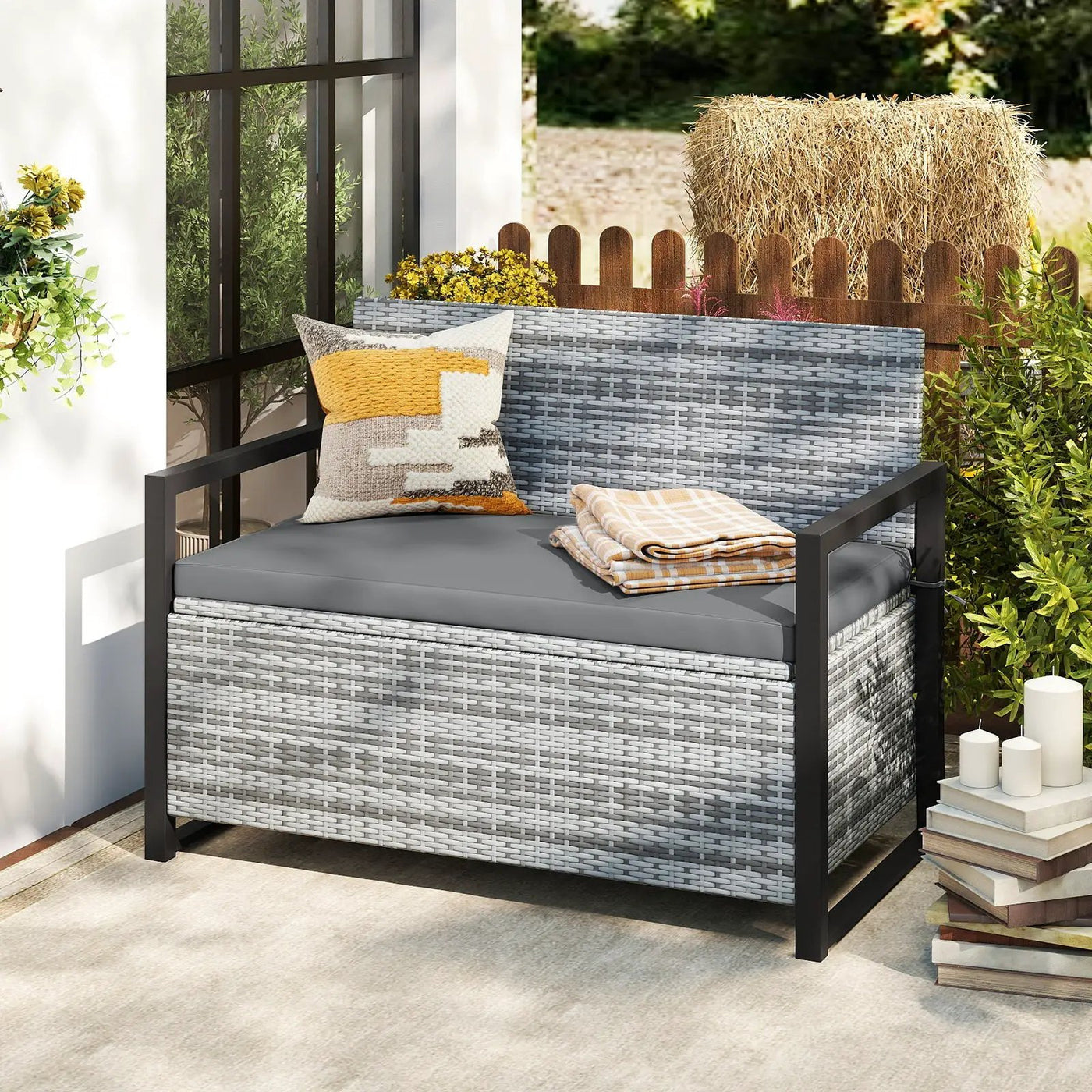 Patio Storage Bench by DirectDeals