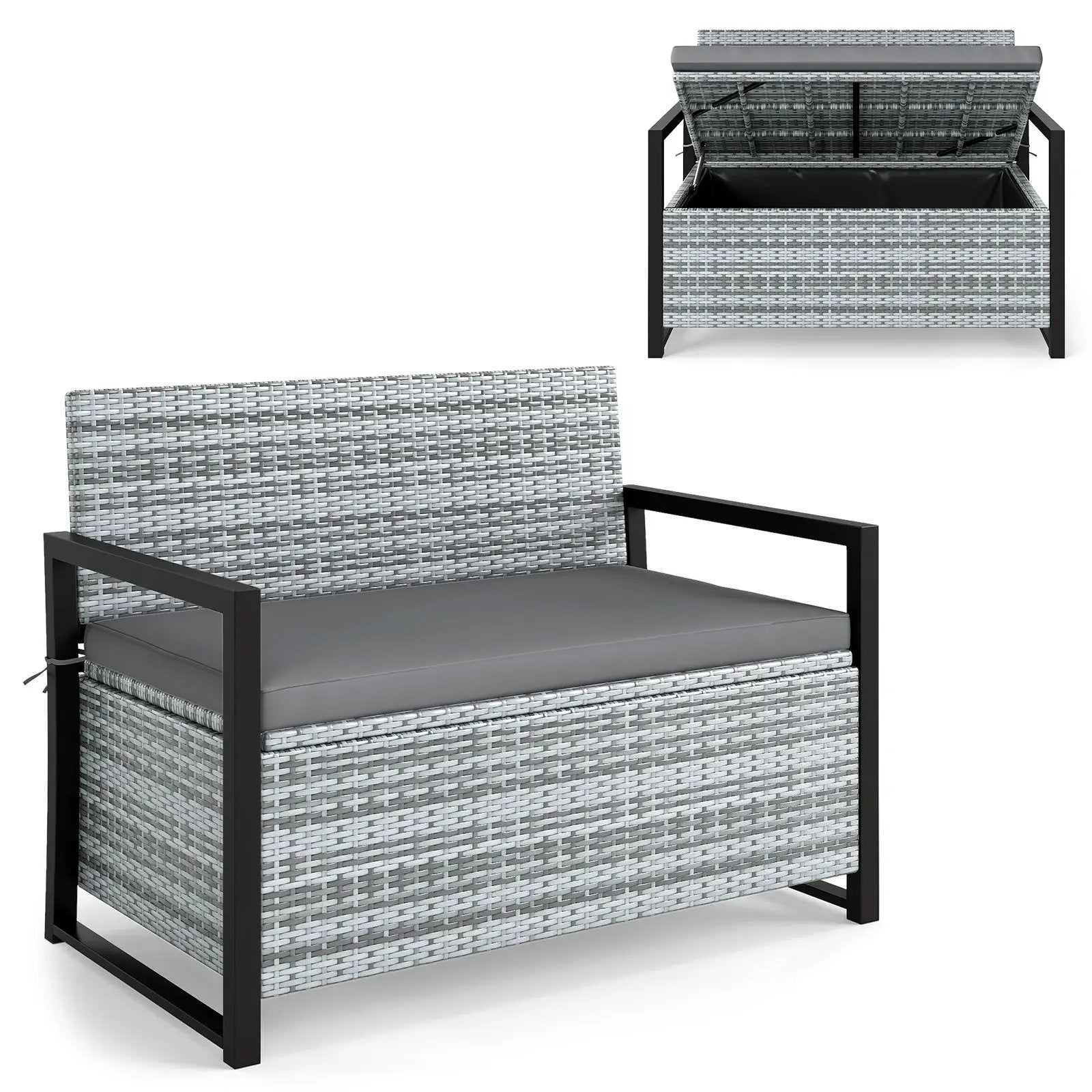 Patio Storage Bench by DirectDeals