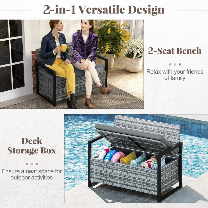 Patio Storage Bench by DirectDeals