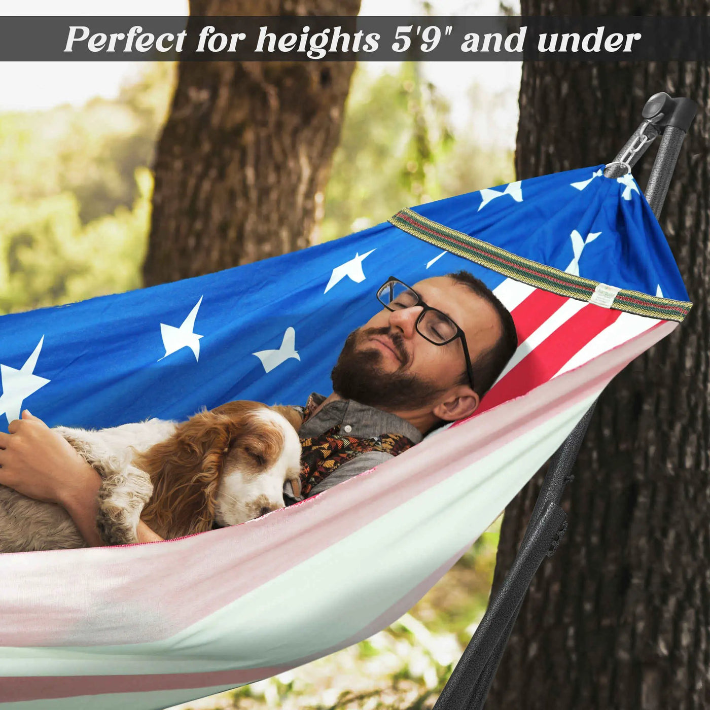 Uniki Canvas Hammock with Stand by Megsu