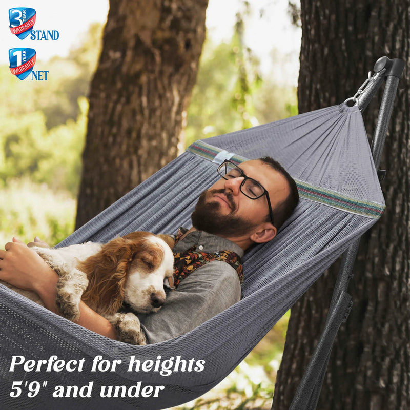 Tranquillo Uniki Collapsible Hammock Stand for Ultimate Relaxation by Megsu