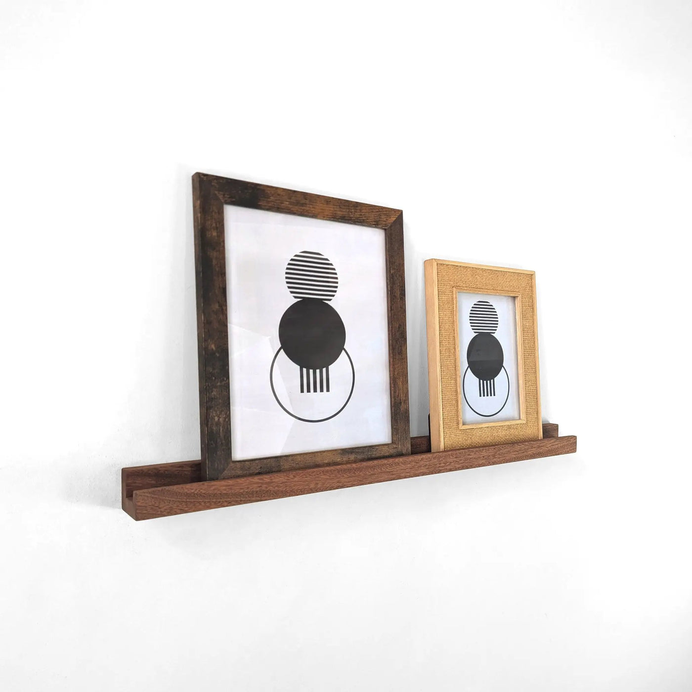 Picture Ledge Display Shelf by NookWoodworking