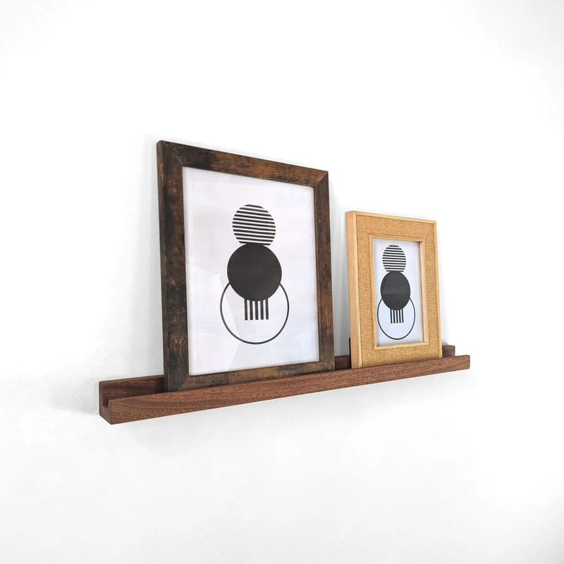 Picture Ledge Display Shelf by NookWoodworking