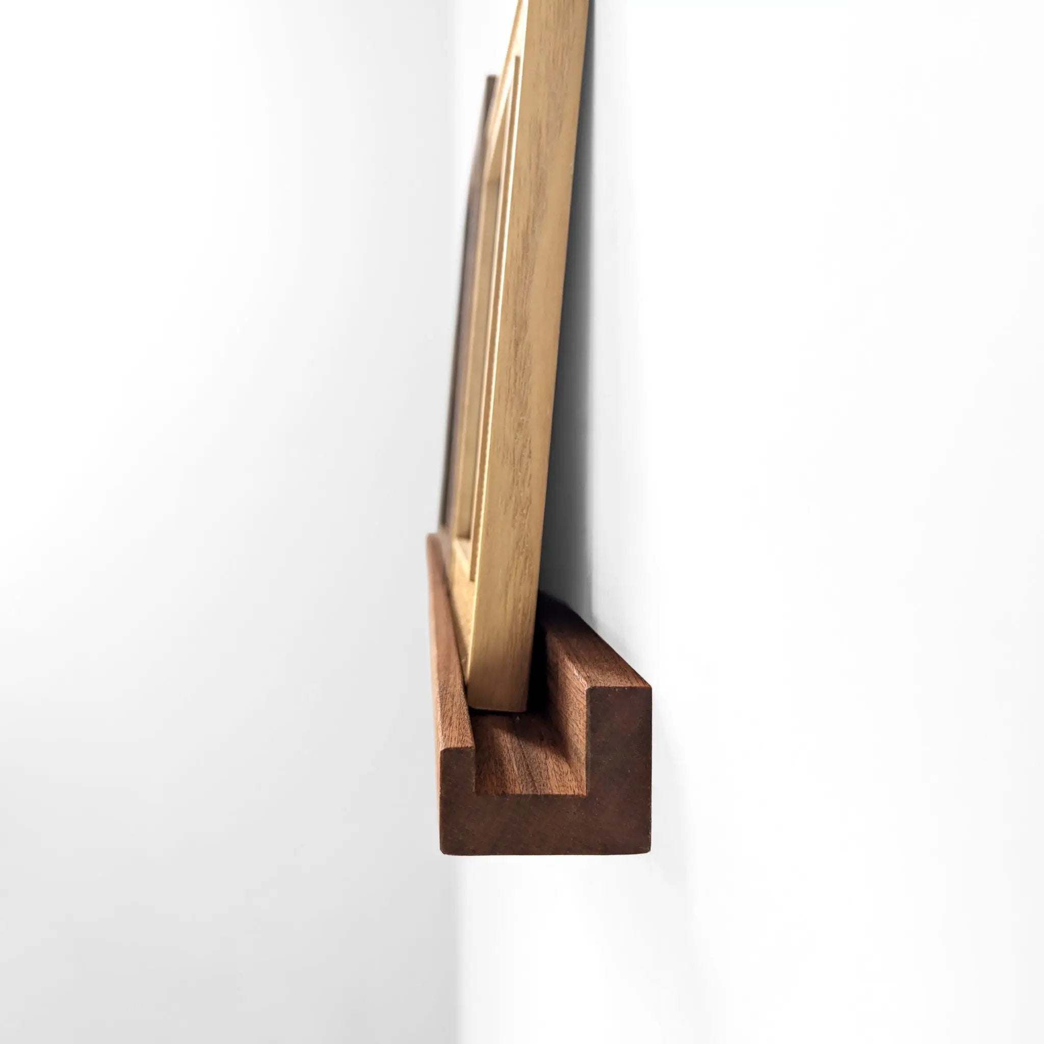 Picture Ledge Display Shelf by NookWoodworking