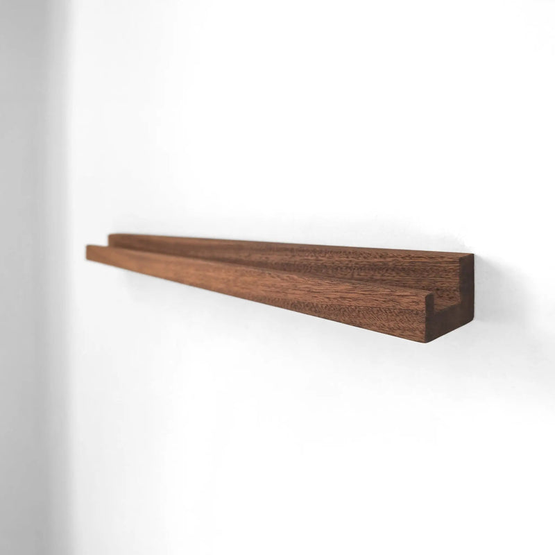 Picture Ledge Display Shelf by NookWoodworking