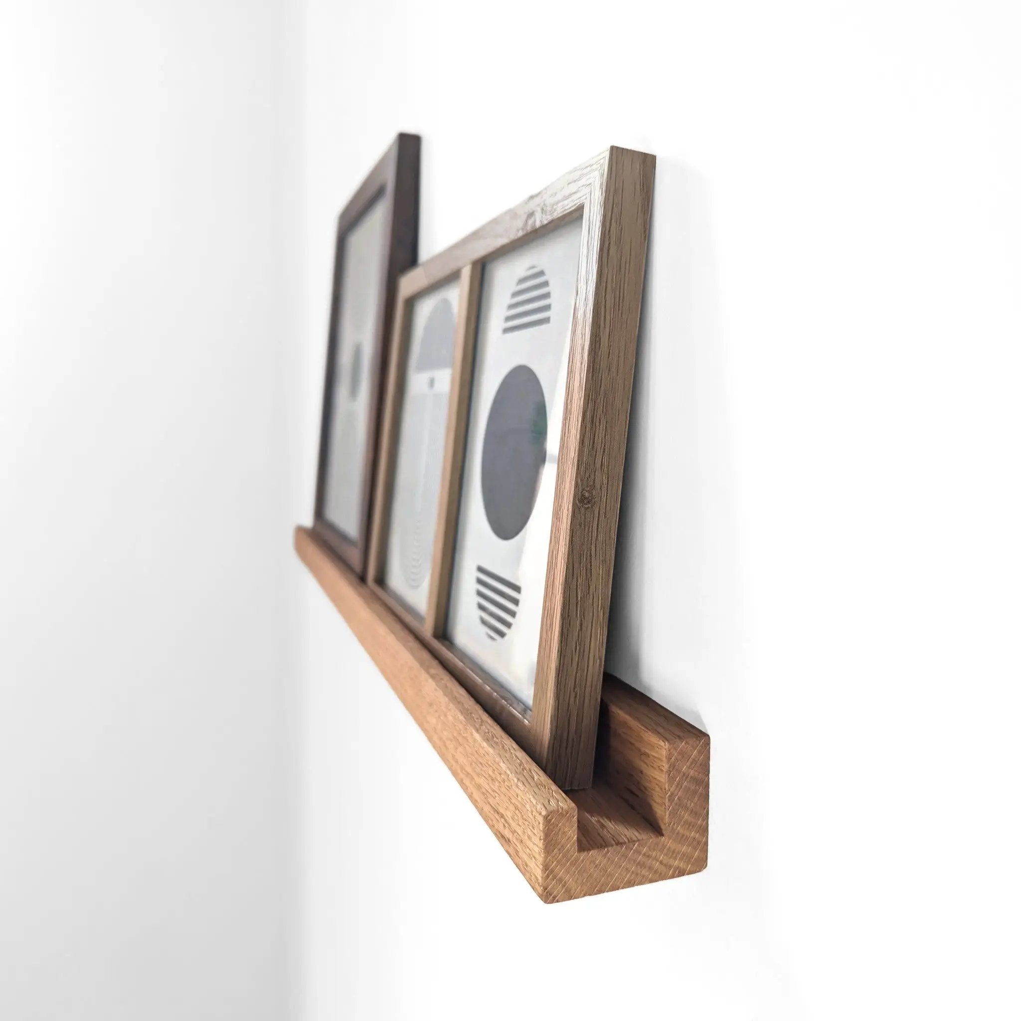 Picture Ledge Display Shelf by NookWoodworking