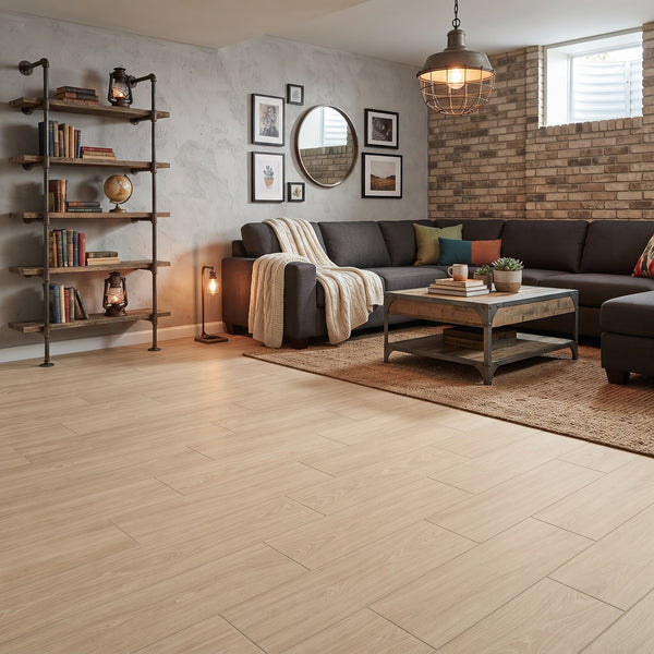 Placero Oak Matte Wood Look Porcelain Tiles 10x60-NPLAOAK10X60