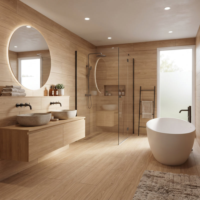 Placero Timber Matte Wood Look Porcelain Tiles 10x60-NPLATIM10X60
