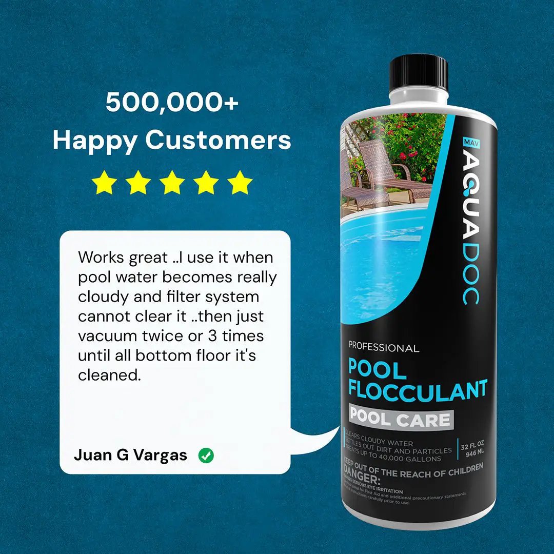 Pool Flocculant by AquaDoc