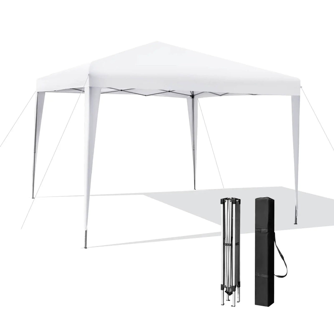 10 x 10 Feet Outdoor Pop-up Patio Canopy for Beach and Camp by DirectDeals