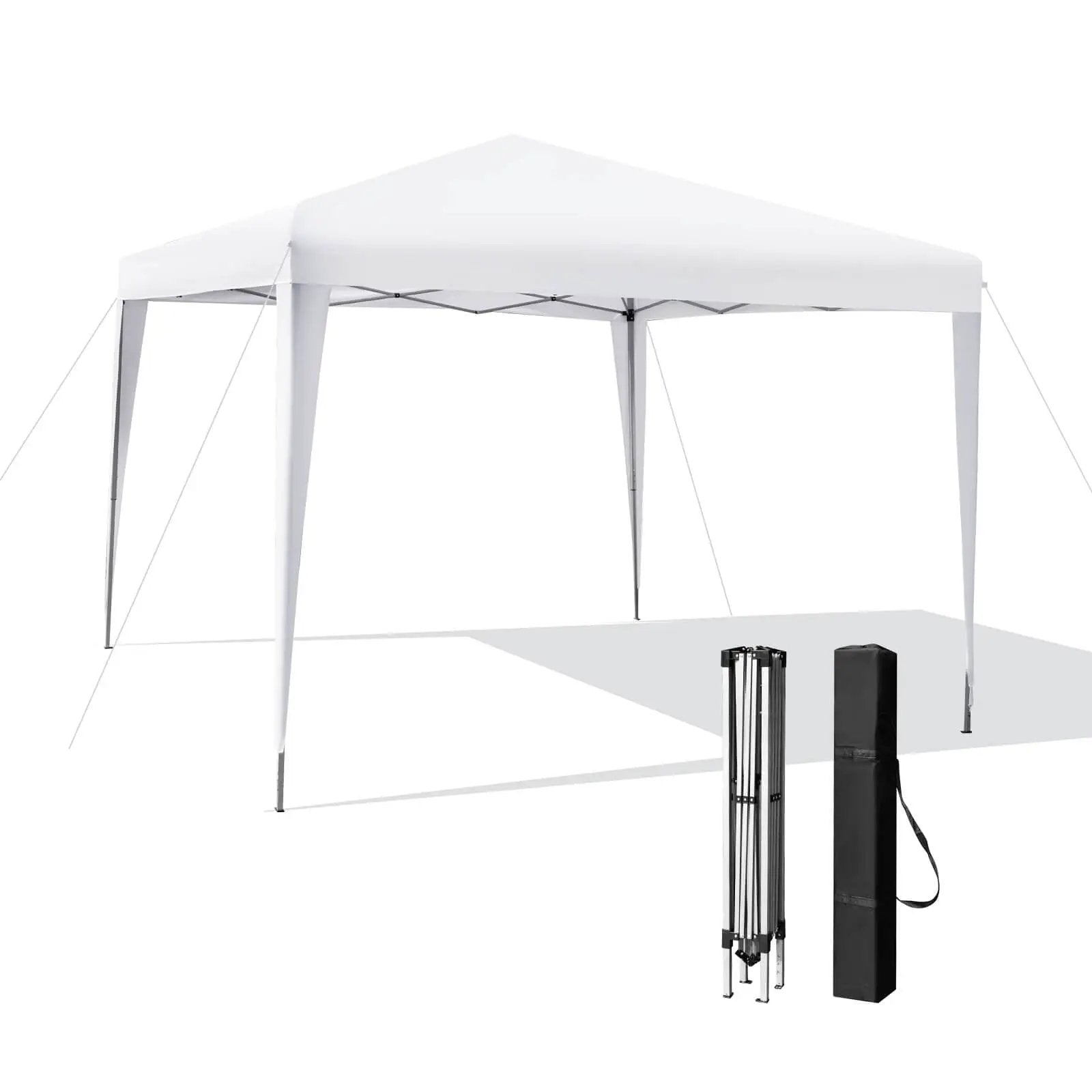 10 x 10 Feet Outdoor Pop-up Patio Canopy for Beach and Camp by DirectDeals