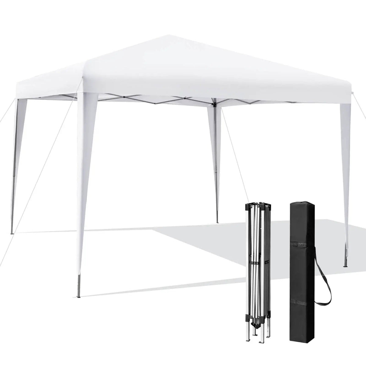 10 x 10 Feet Outdoor Pop-up Patio Canopy for Beach and Camp by DirectDeals