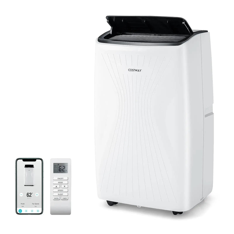 12000 BTU Portable Air Conditioner with Heat and Smart WiFi by DirectDeals