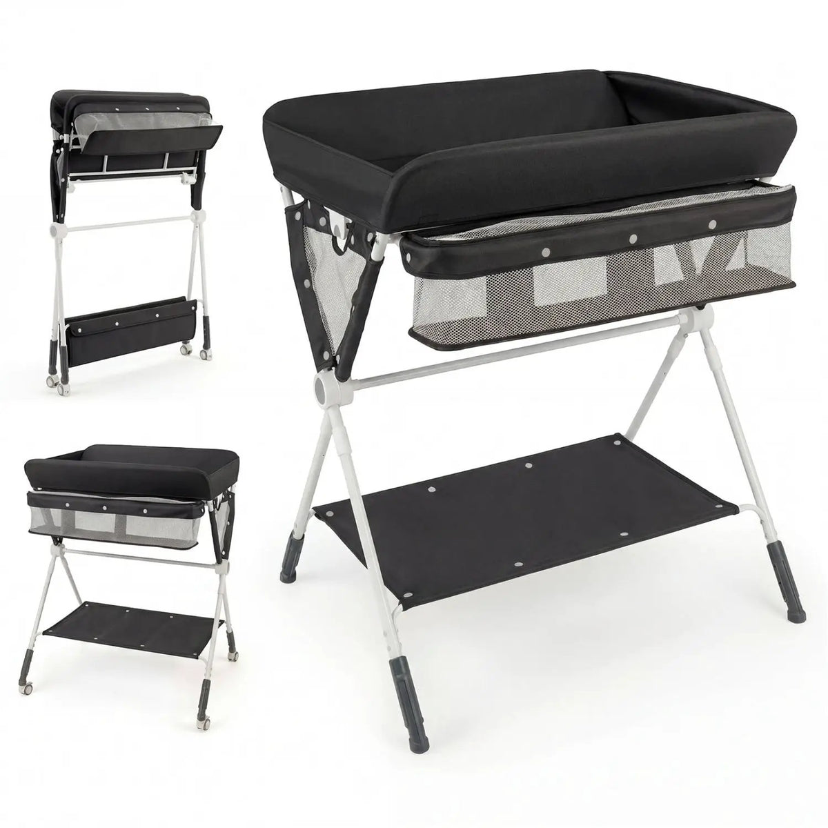 Portable Baby Changing Table with 3-Level Adjustable Height by DirectDeals