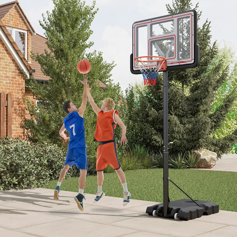 Portable Basketball Hoop Adjustable Basketball Goal System by DirectDeals