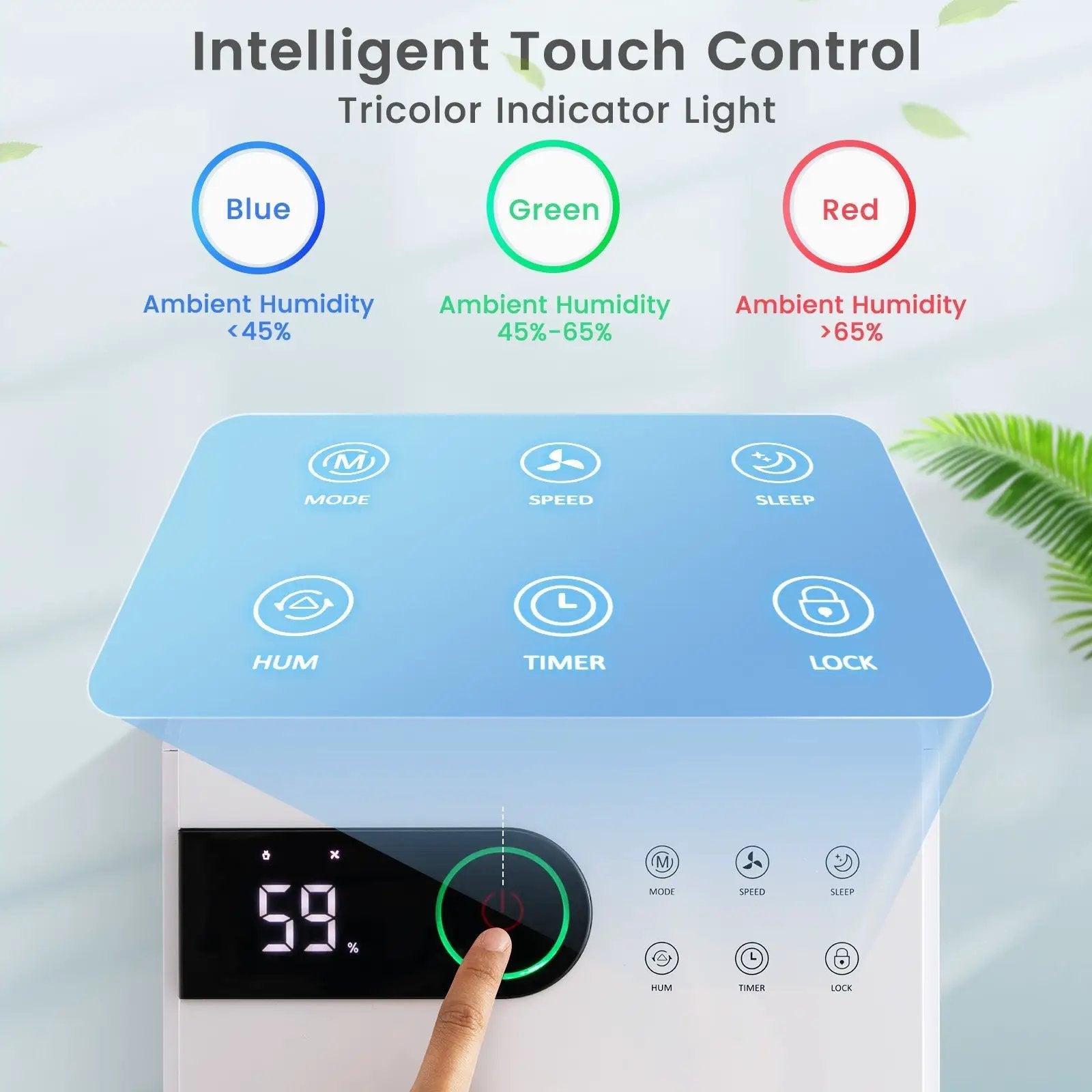 32 Pints Dehumidifier with Sleep Mode and 24H Timer for Home Basement-White by DirectDeals