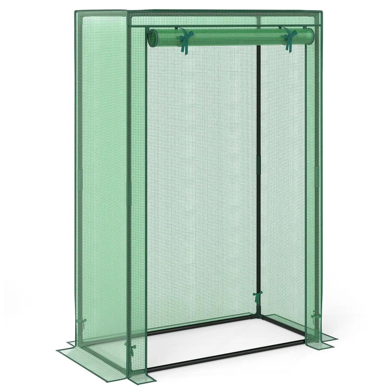 Portable Mini Greenhouse with Roll-Up Zippered Door by DirectDeals