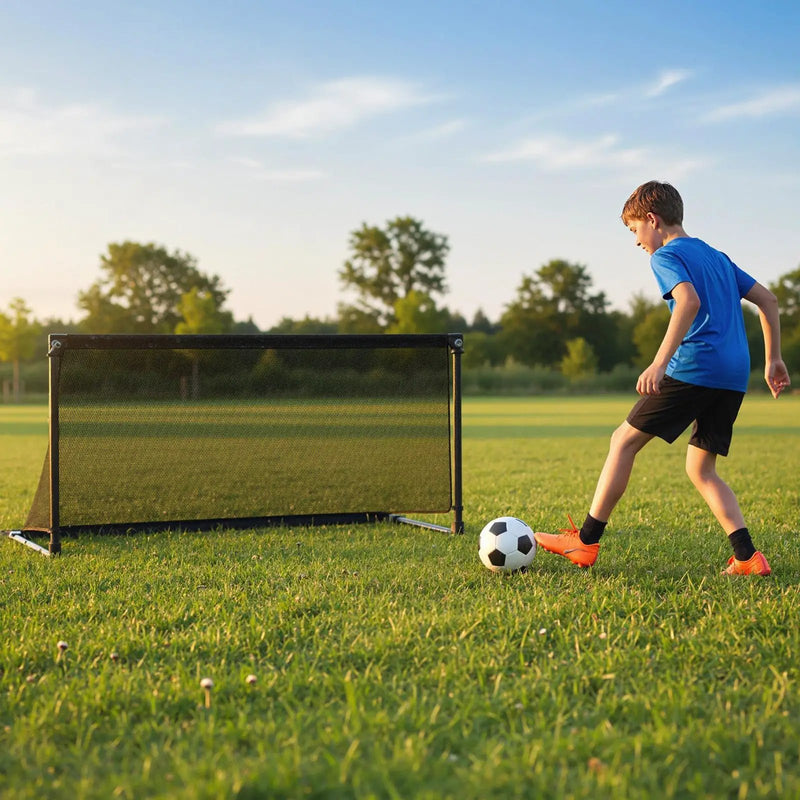 Portable POP Up Toddler Soccer Net with Metal Frame by DirectDeals