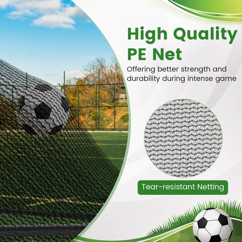 Portable POP Up Toddler Soccer Net with Metal Frame by DirectDeals