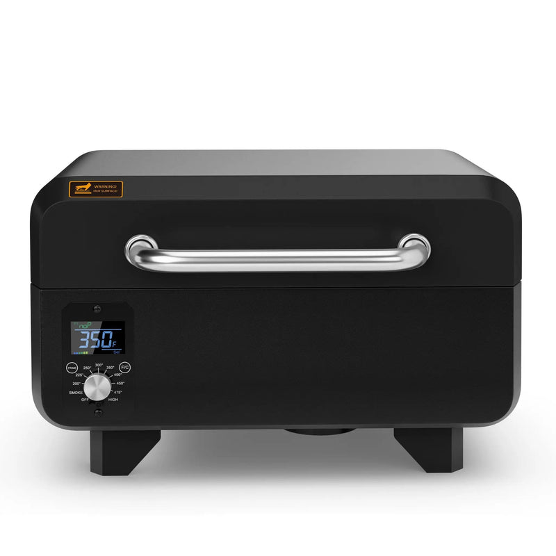 Outdoor Portable Tabletop Pellet Grill and Smoker with Digital Control System for BBQ by DirectDeals