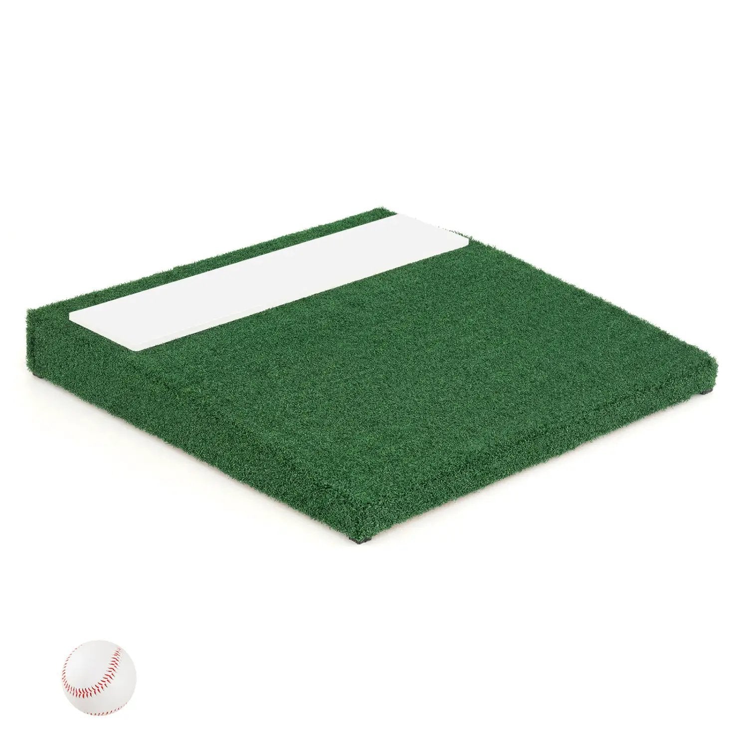 Portable Pitching Mound with Baseball Pitching EVA Carry Handle by DirectDeals