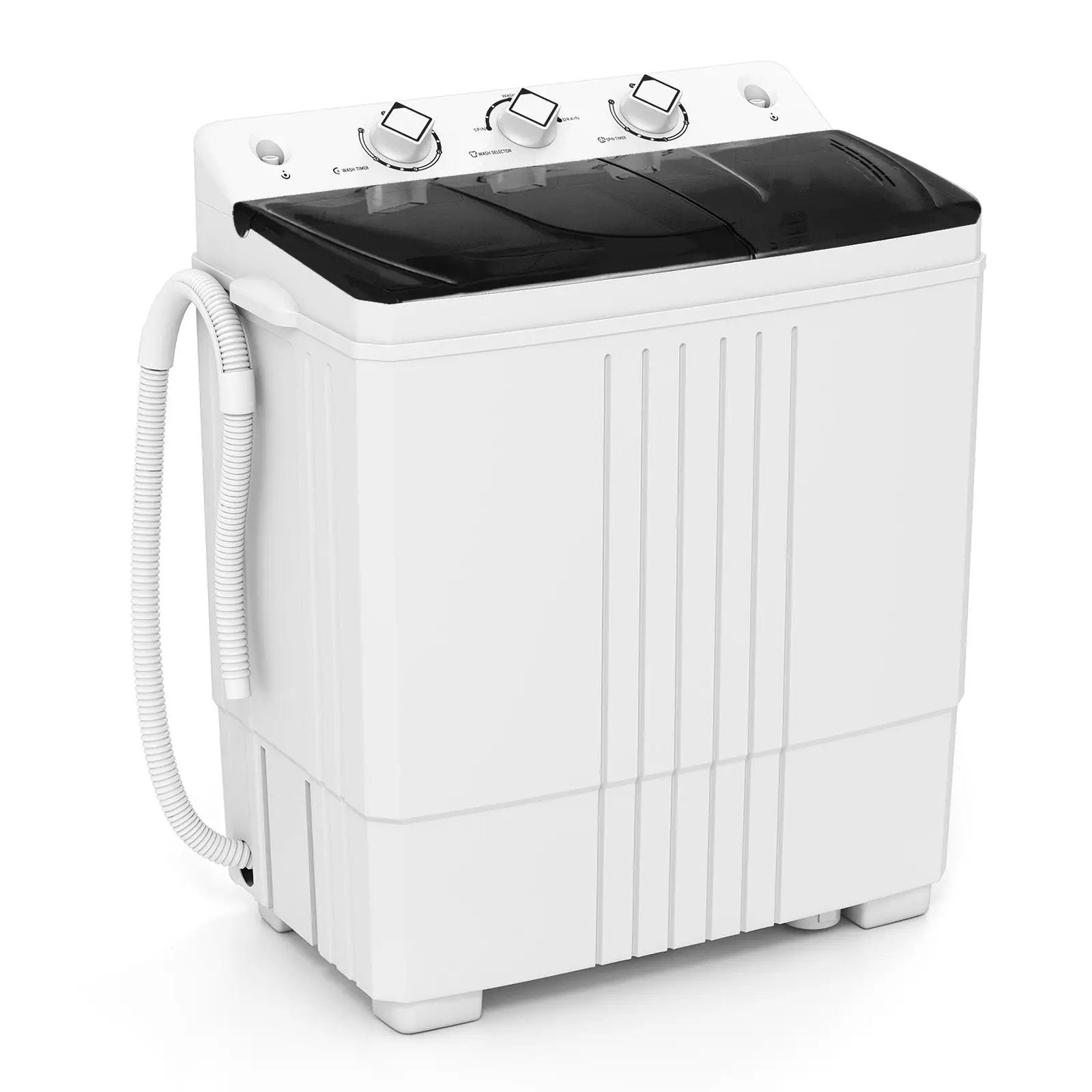 Portable Washing Machine with Built-in Drain Pump by DirectDeals