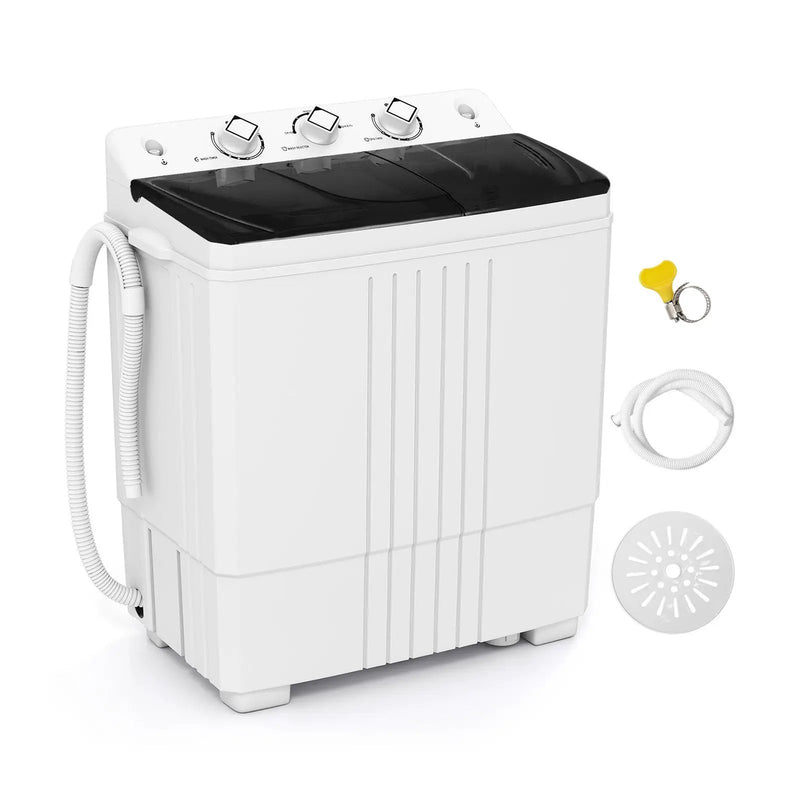 Portable Washing Machine with Built-in Drain Pump by DirectDeals