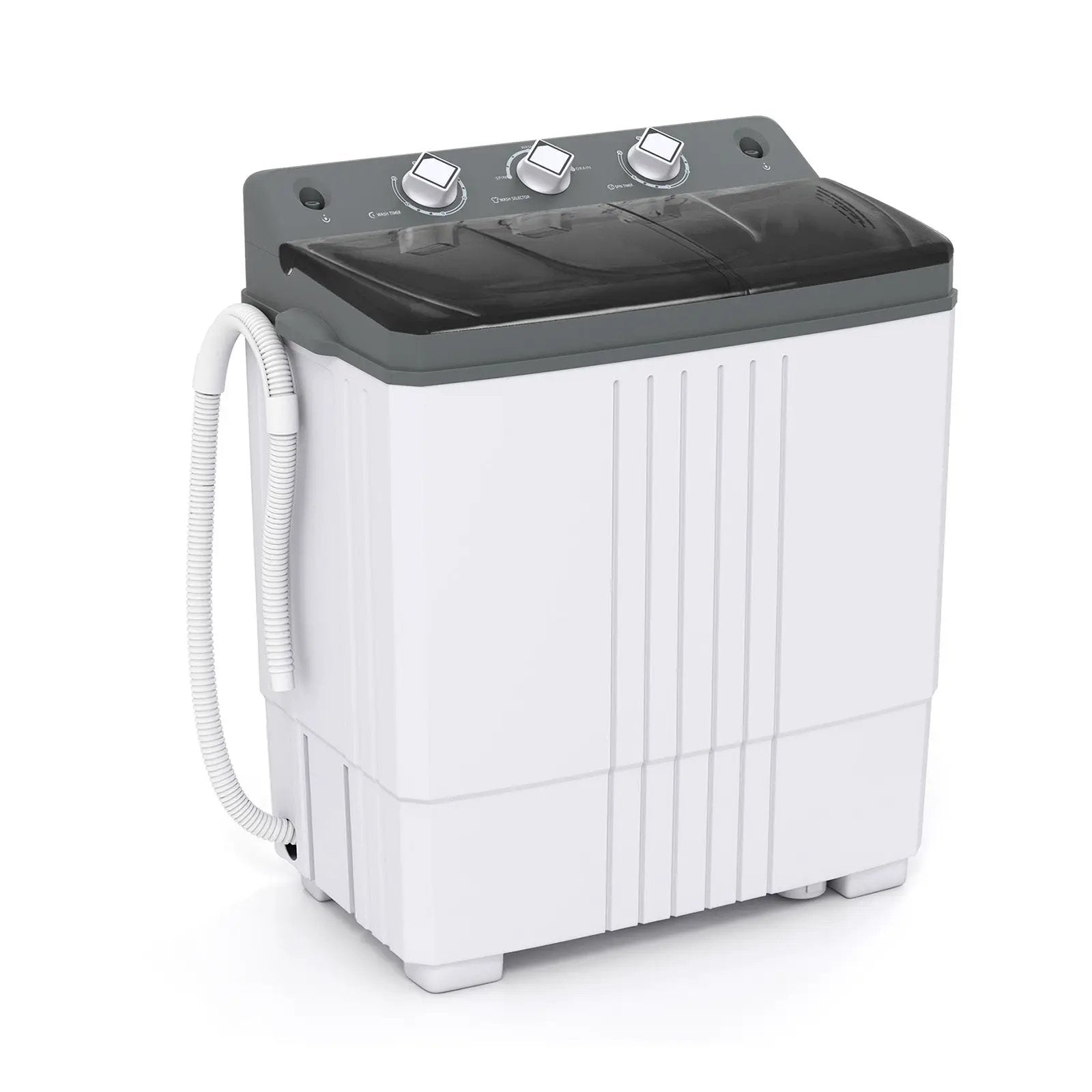 Portable Washing Machine with Built-in Drain Pump by DirectDeals