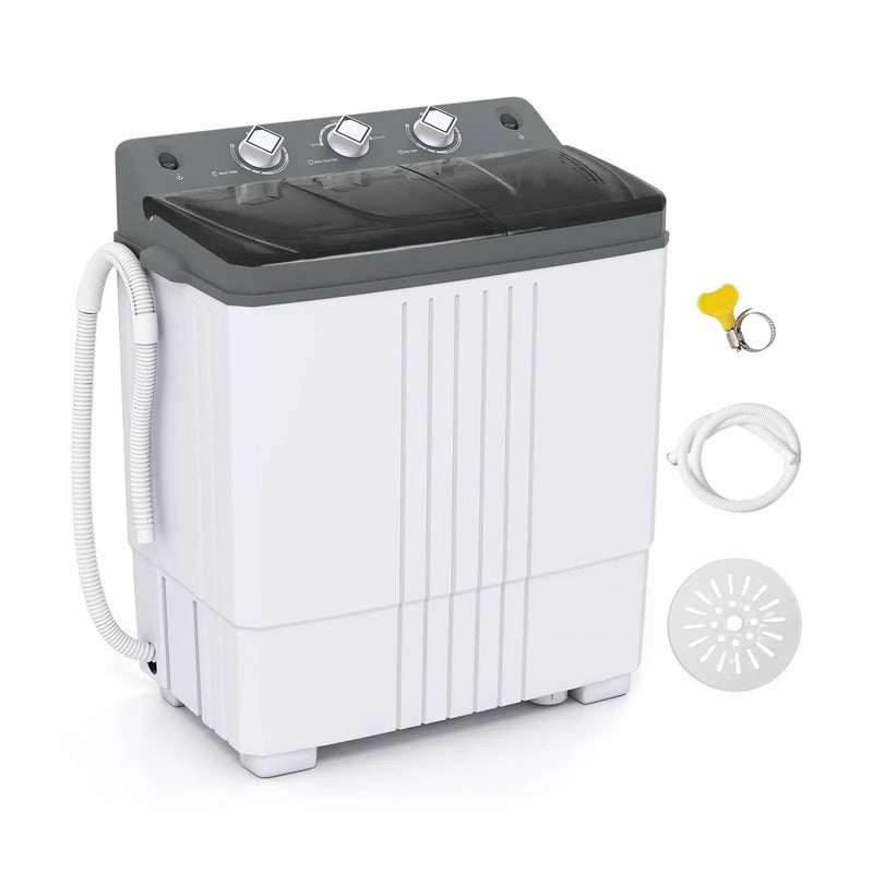 Portable Washing Machine with Built-in Drain Pump by DirectDeals