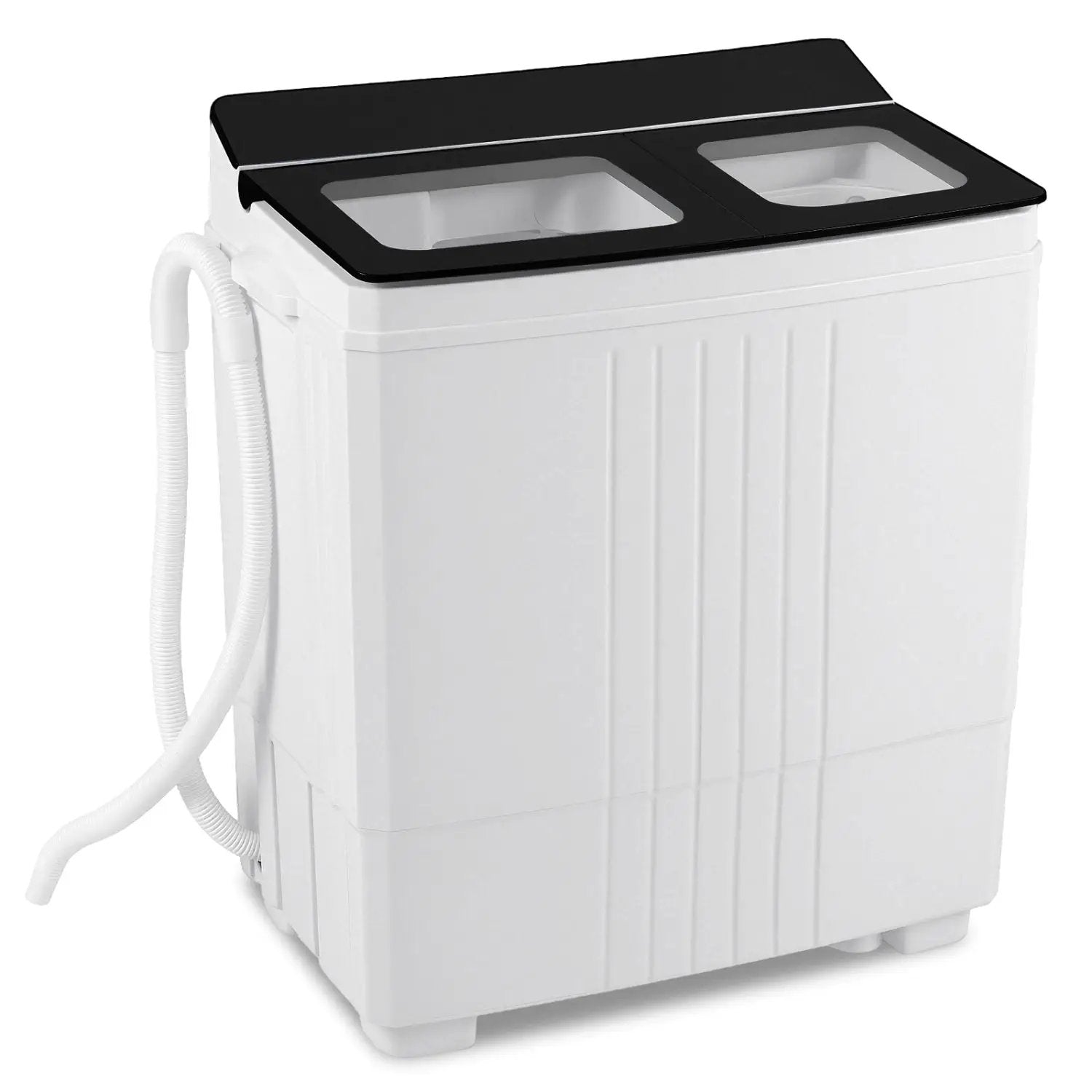 Portable Washing Machine with 12 LBS Washer and 8 LBS Spinner Combo for Apartments by DirectDeals