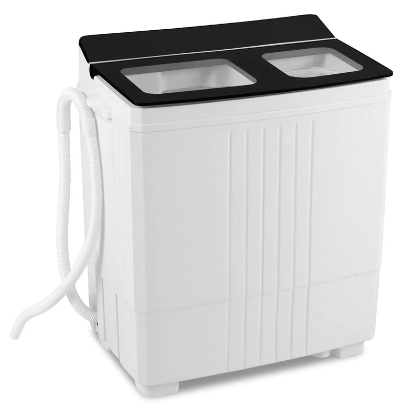 Portable Washing Machine with 12 LBS Washer and 8 LBS Spinner Combo for Apartments by DirectDeals