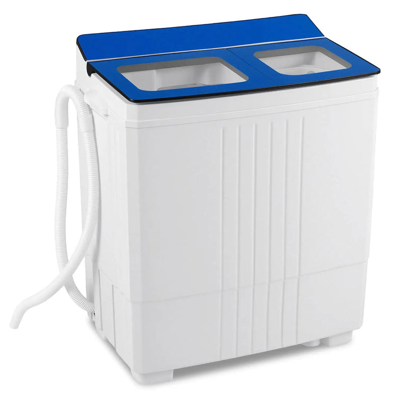 Portable Washing Machine 18 lbs Mini Laundry Machine with 11 LBS Washer by DirectDeals