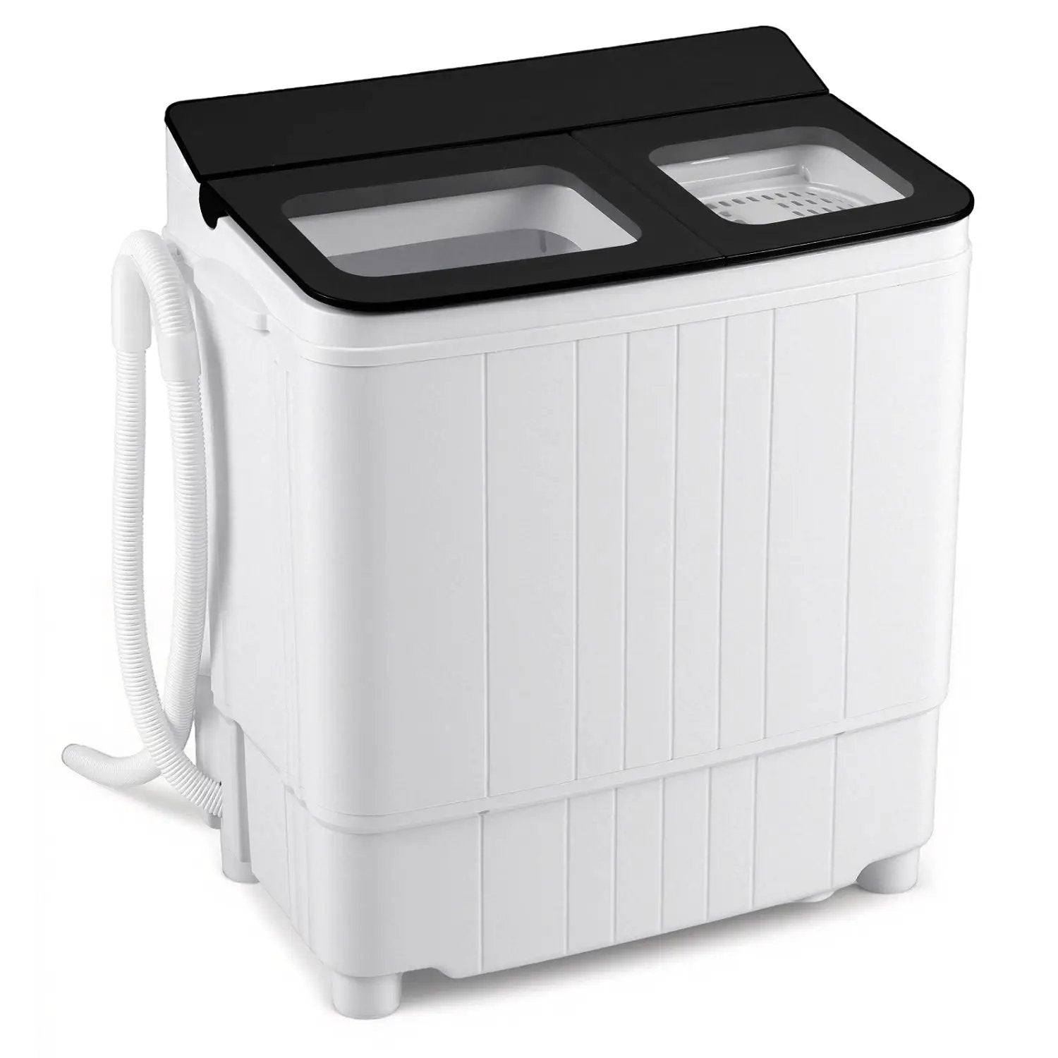 Portable Washing Machine 18 lbs Mini Laundry Machine with 11 LBS Washer by DirectDeals