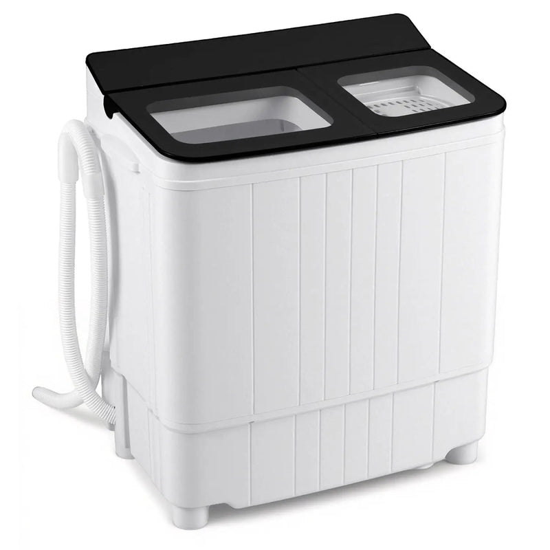 Portable Washing Machine 18 lbs Mini Laundry Machine with 11 LBS Washer by DirectDeals