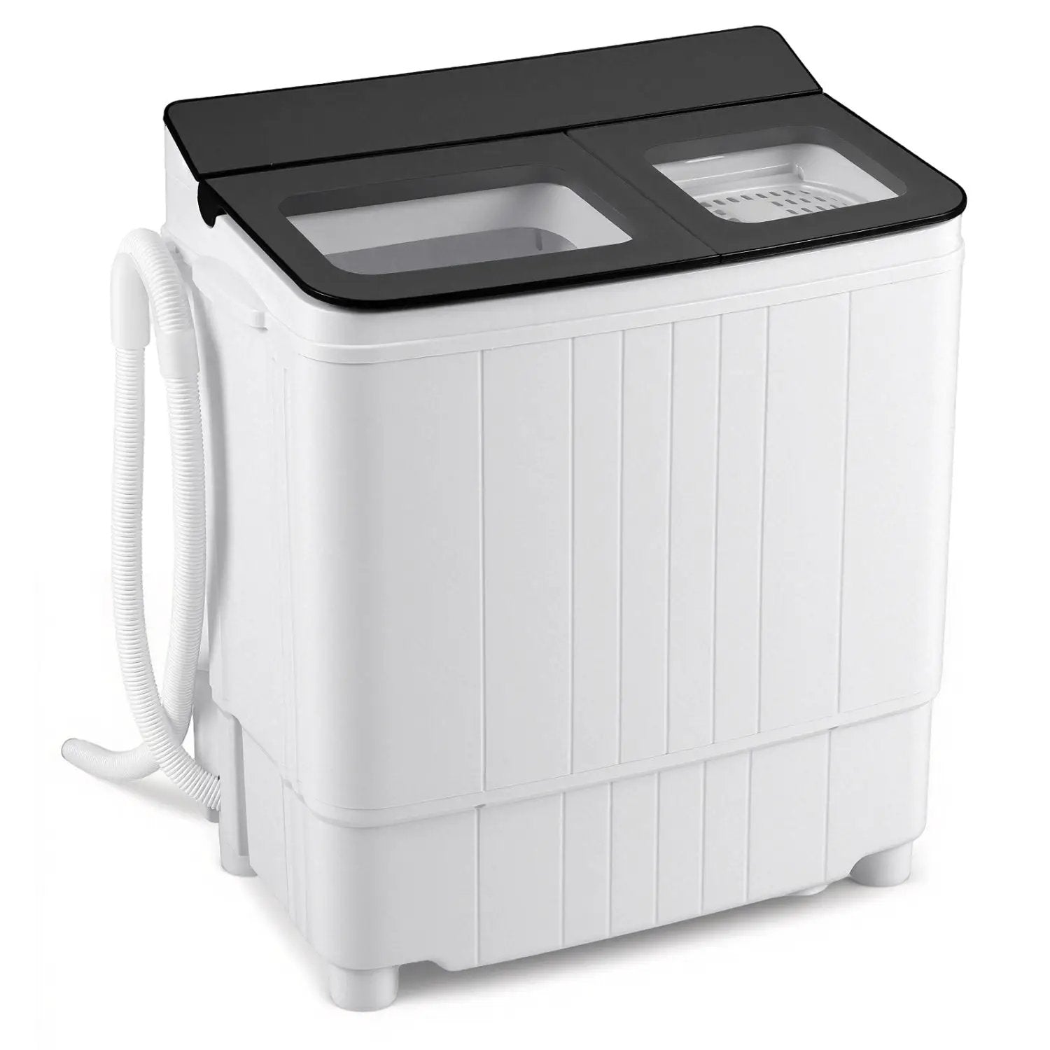 Portable Washing Machine 18 lbs Mini Laundry Machine with 11 LBS Washer by DirectDeals