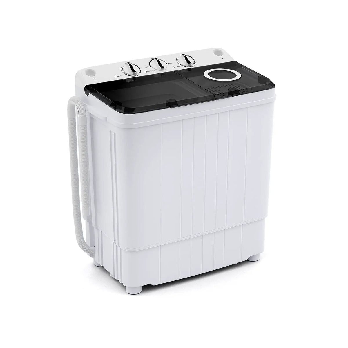 17.6 lbs Portable Washing Machine with Drain Pump by DirectDeals