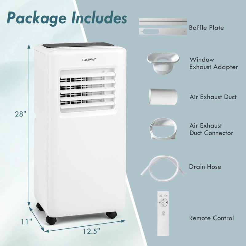 10000 BTU Portable Air Conditioner with Remote Control by DirectDeals