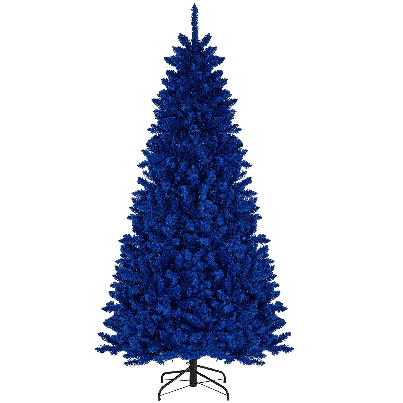 Pre-Lit Artificial Christmas Tree with 340 Blue LED Lights and 3 Modes-7 ft by DirectDeals