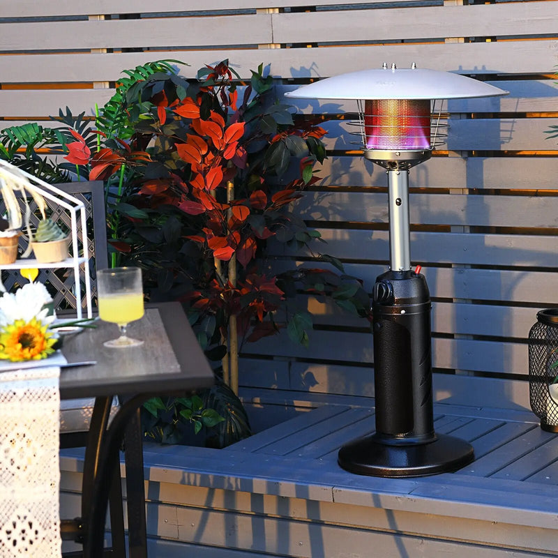 11 000 BTU Portable Tabletop Propane Patio Standing Heater by DirectDeals