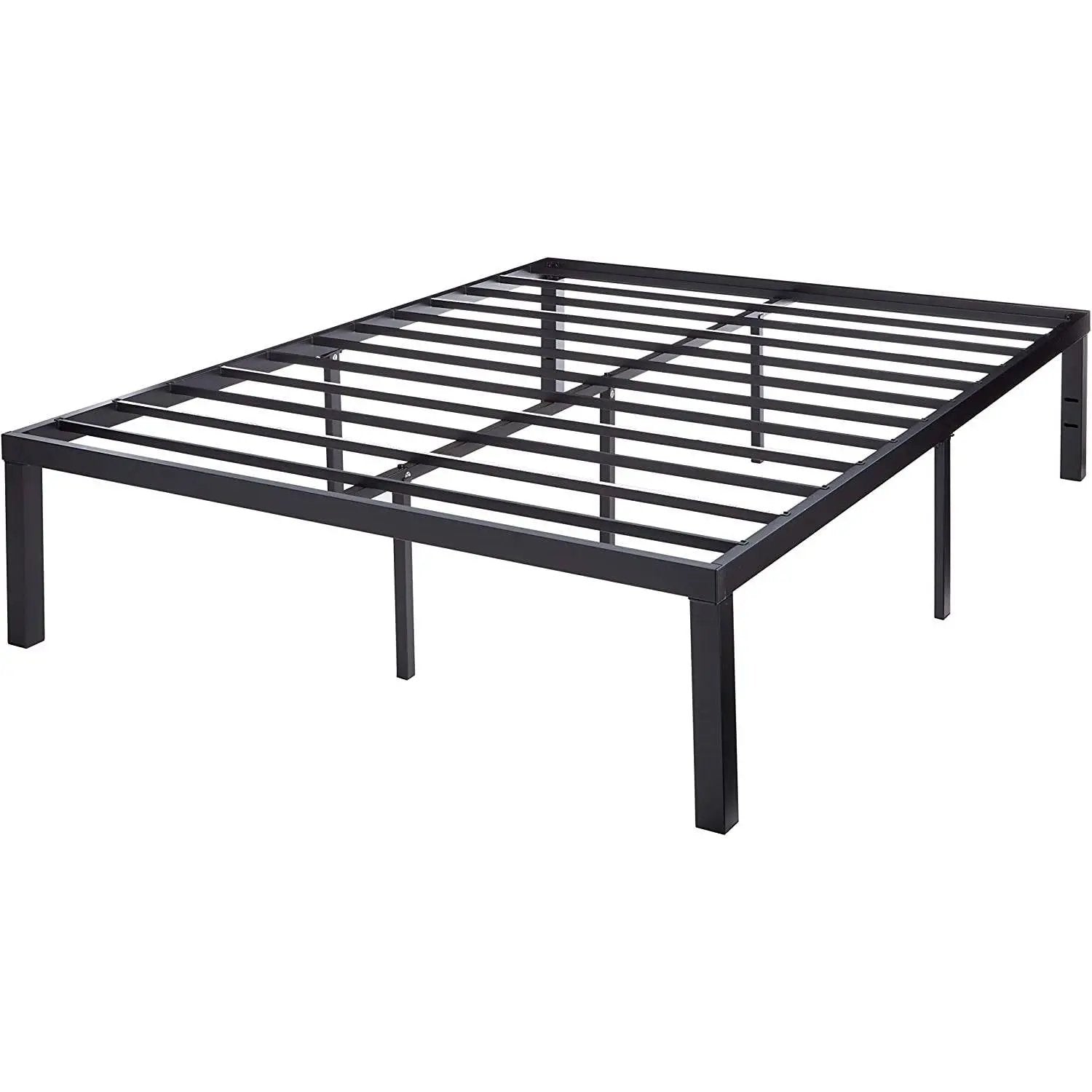 Queen size Modern 16-inch Heavy Steel Metal Platform Bed Frame by HomePacific