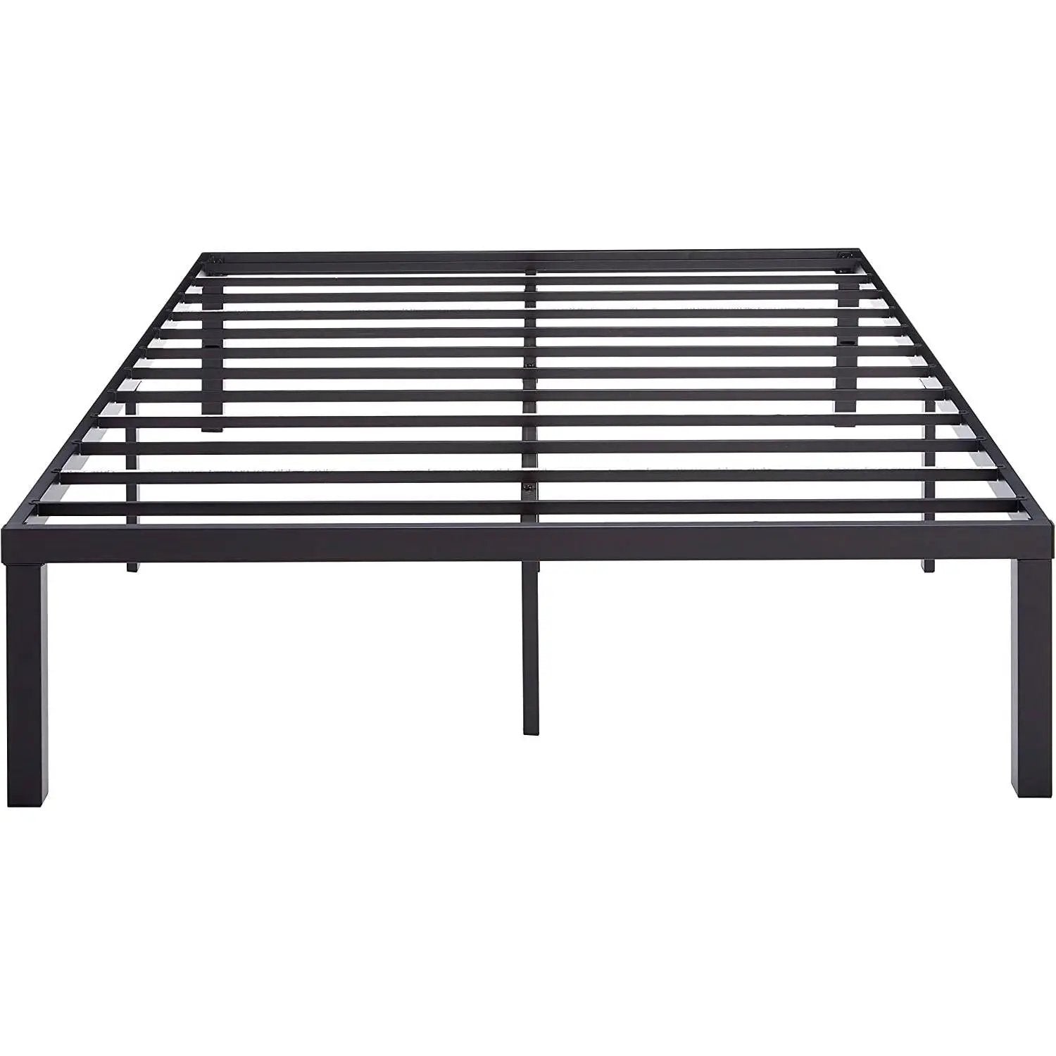 Queen size Modern 16-inch Heavy Steel Metal Platform Bed Frame by HomePacific